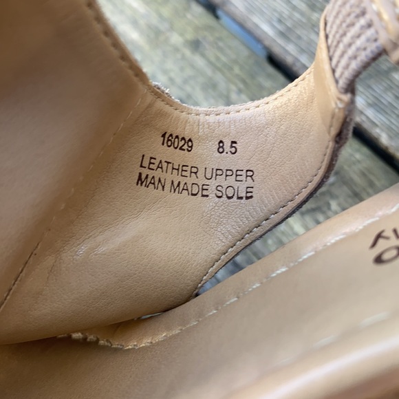 Italian Wedge Heels Peep Toe Suede - Picture 8 of 9